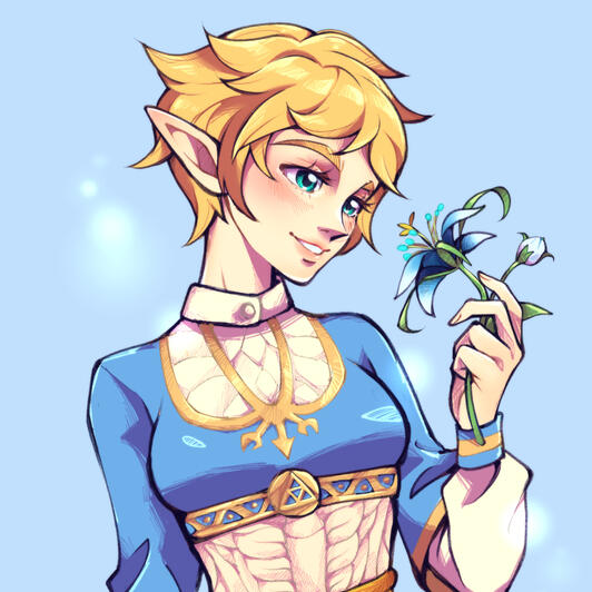 Short Hair Zelda